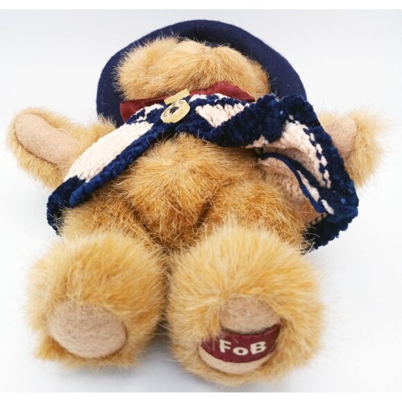 Caitlyn Beariweather Boyds Bears & Friends 8 " Vintage Teddy Bear Hat Sweater - Picture 8 of 11